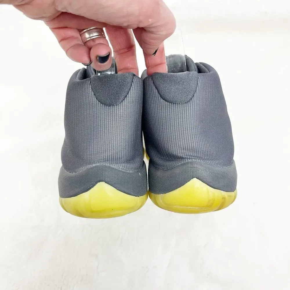 Nike Air Jordan Future Sneakers Shoes Dark Grey Volt 656503-025 Mens Size 10.5